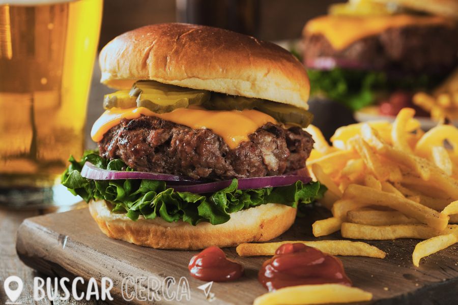 ¡Encuentra hamburguesas cerca de mi en Estados Unidos! 4 hamburguesa cerca de mi